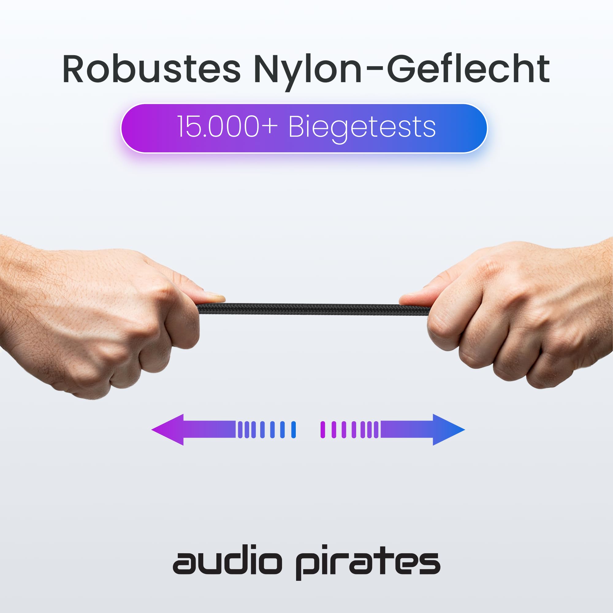 audio pirates Câble USB-C vers HDMI (3 m) 4K @ 60 Hz | Thunderbolt 3/4 | OD : 4 mm | connecteur en métal | plaqué or 24 carats | compatible avec iPhone, MacBook, iPad, Surface, partiellement Android |