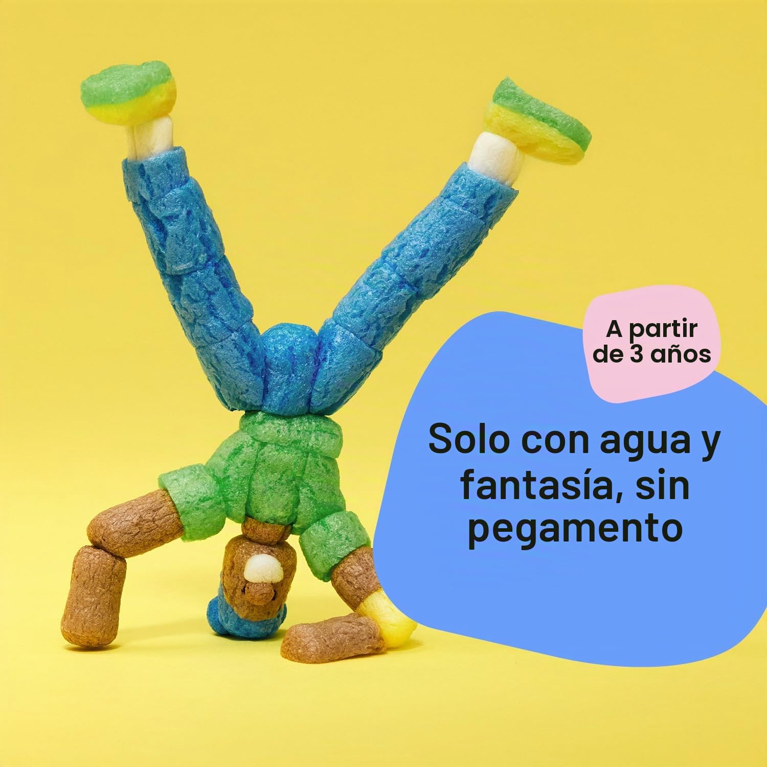Playmais Mosaic Princess | 2300 piezas | Kit de manualidades | Juguete natural | Incluye esponja, 6 plantillas de diseño | vegano, responsable y seguro para niños y medio ambiente | a partir de 3 años