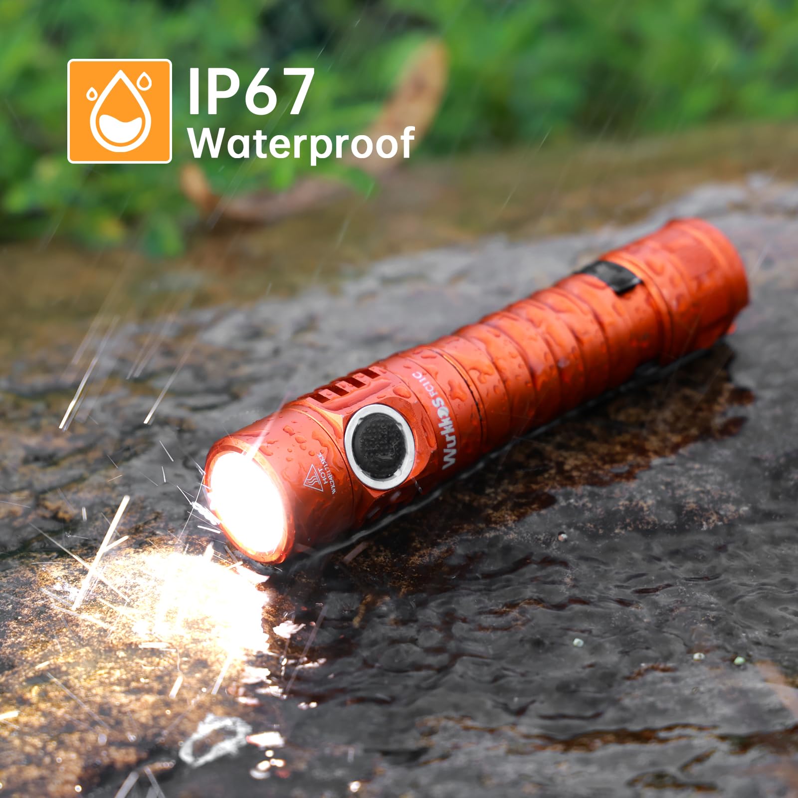 Amazon.co.jp: Wurkkos FC11C LED懐中電灯 充電式高ルーメン 1200