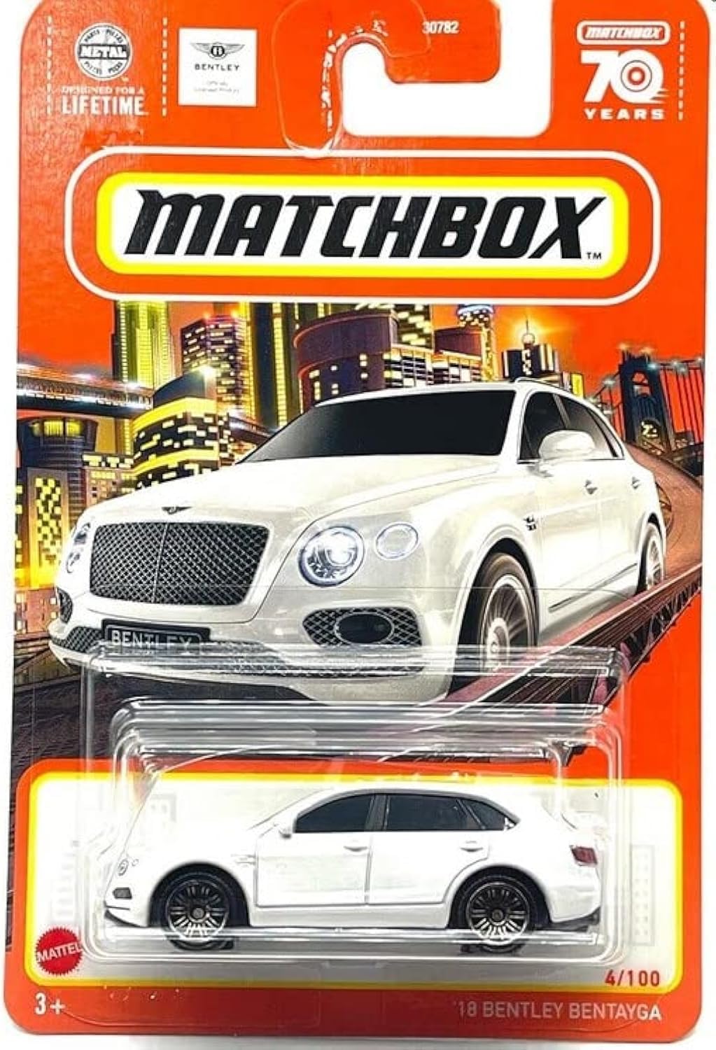 Matchbox '18 Bentley Bentayga 4/100 (White)