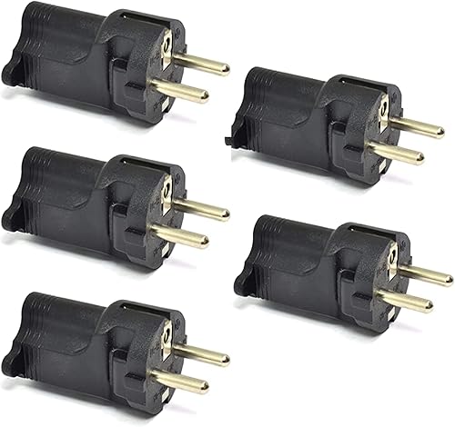 Vista 9 de Ceptics Japón, Filipinas NEMA 1-15 Adaptador de Enchufe de Energía para Viaje Acepta NEMA 5-15R - Certificado ETL - Grado Industrial (IG-6)