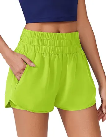  Running Shorts for Women 2 in 1 High Waisted Athletic Short