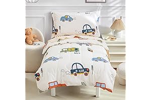 Boys Crib Bedding Set: Sweet Dreams with Cars and Comfort