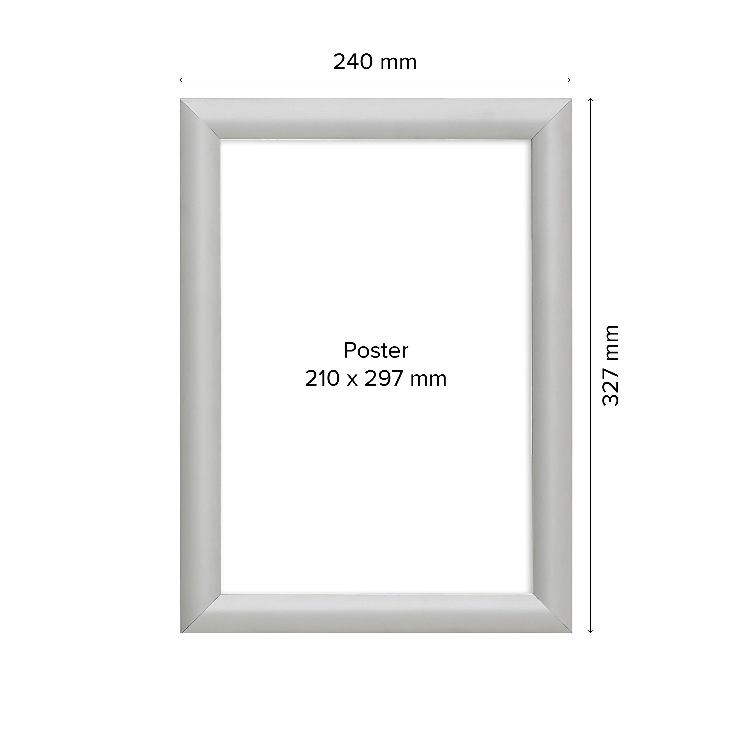 Cadre clic-clac Format A4 avec Cadre Interchangeable - Cadre porte-affiche