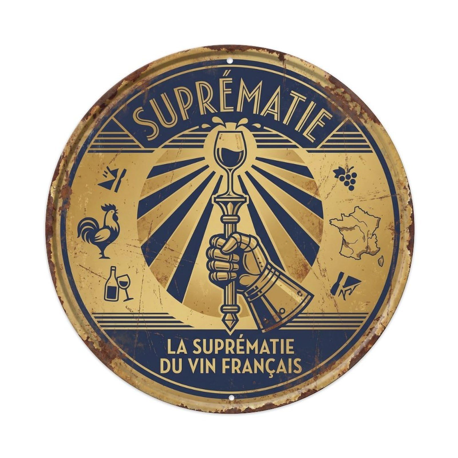 Supremacy Humorous Tavern Supremacy Metal Tin Sign