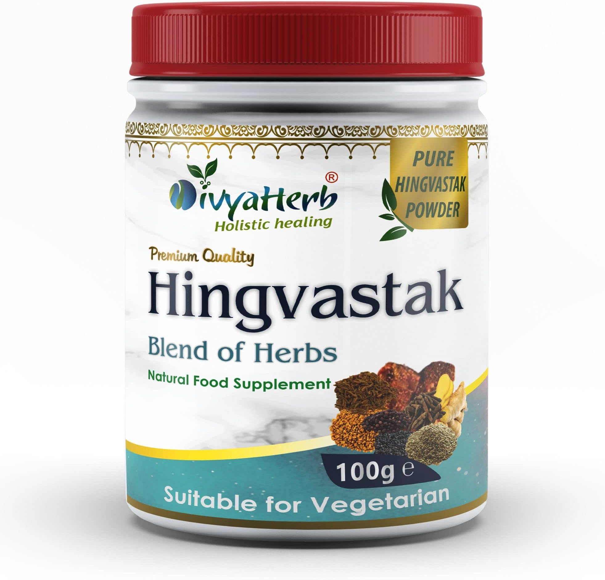 Hingvastak Powder 100grm, Natural, (Pack of 1)