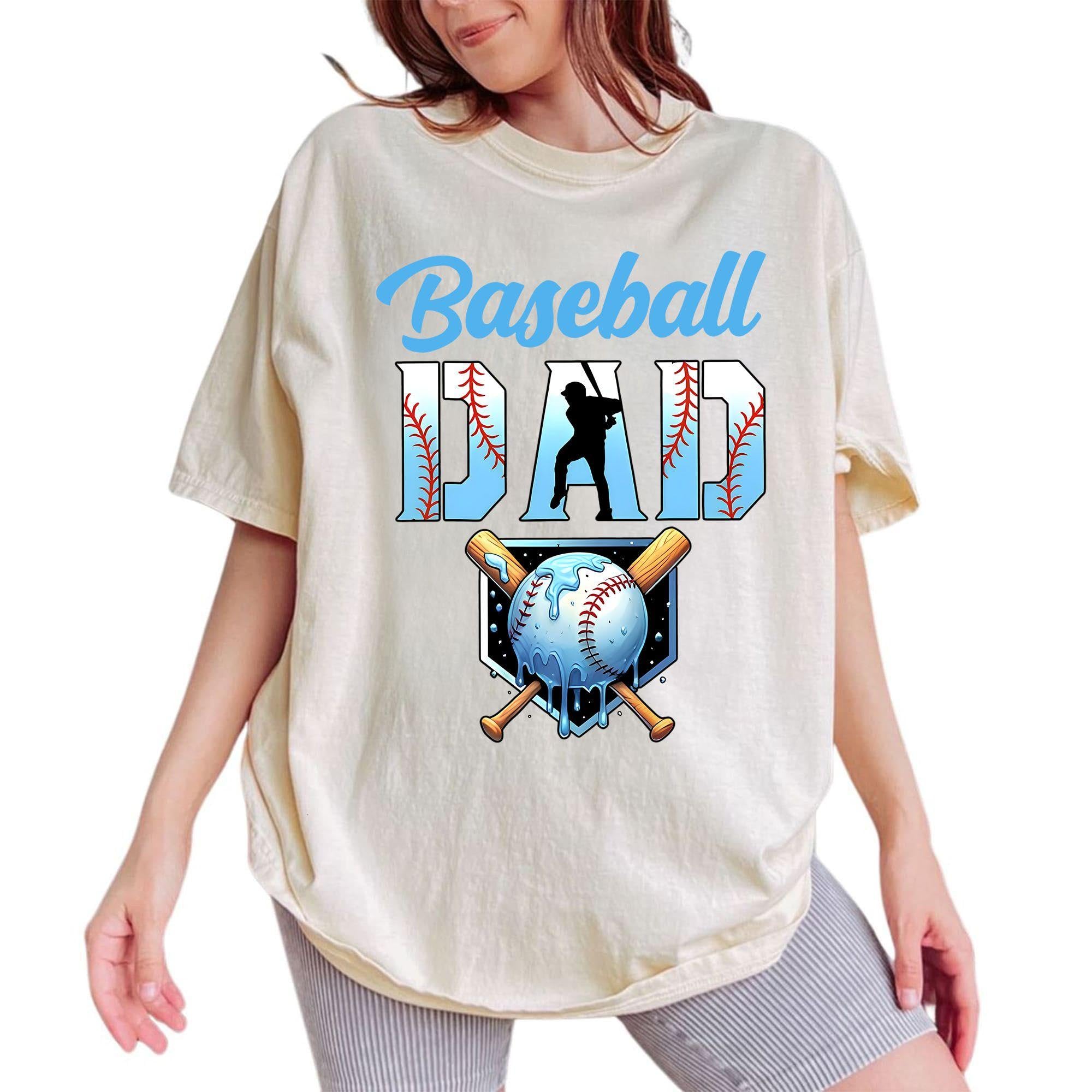 Baseball Dad Game Day Shirt – Comf …