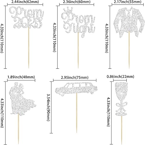 Miniatura 2 de Gyufise 24 decoraciones para cupcakes de graduación para fiesta 2025 de graduación 2025 decoración de graduación 2025 decoraciones universitarias
