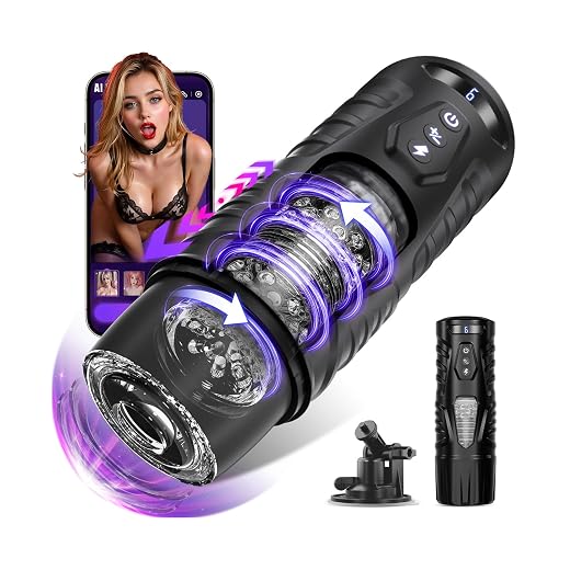 EINSEO Automatic Male Masturbator Sex Toys for Men AI Sync Pocket Pussy