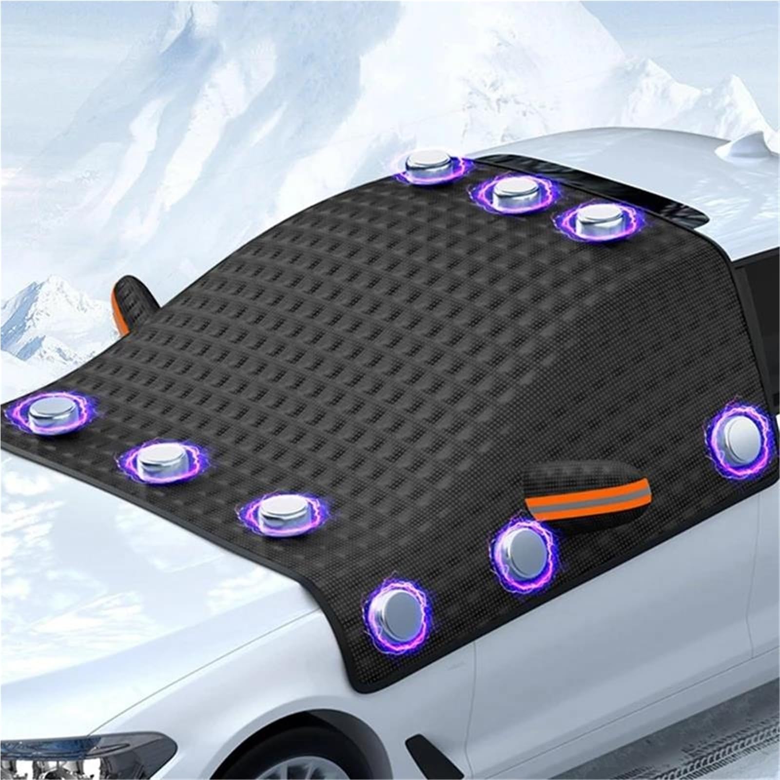 Copertura Parabrezza Inverno Protezione per Parabrezza per Auto, Protezione per Neve