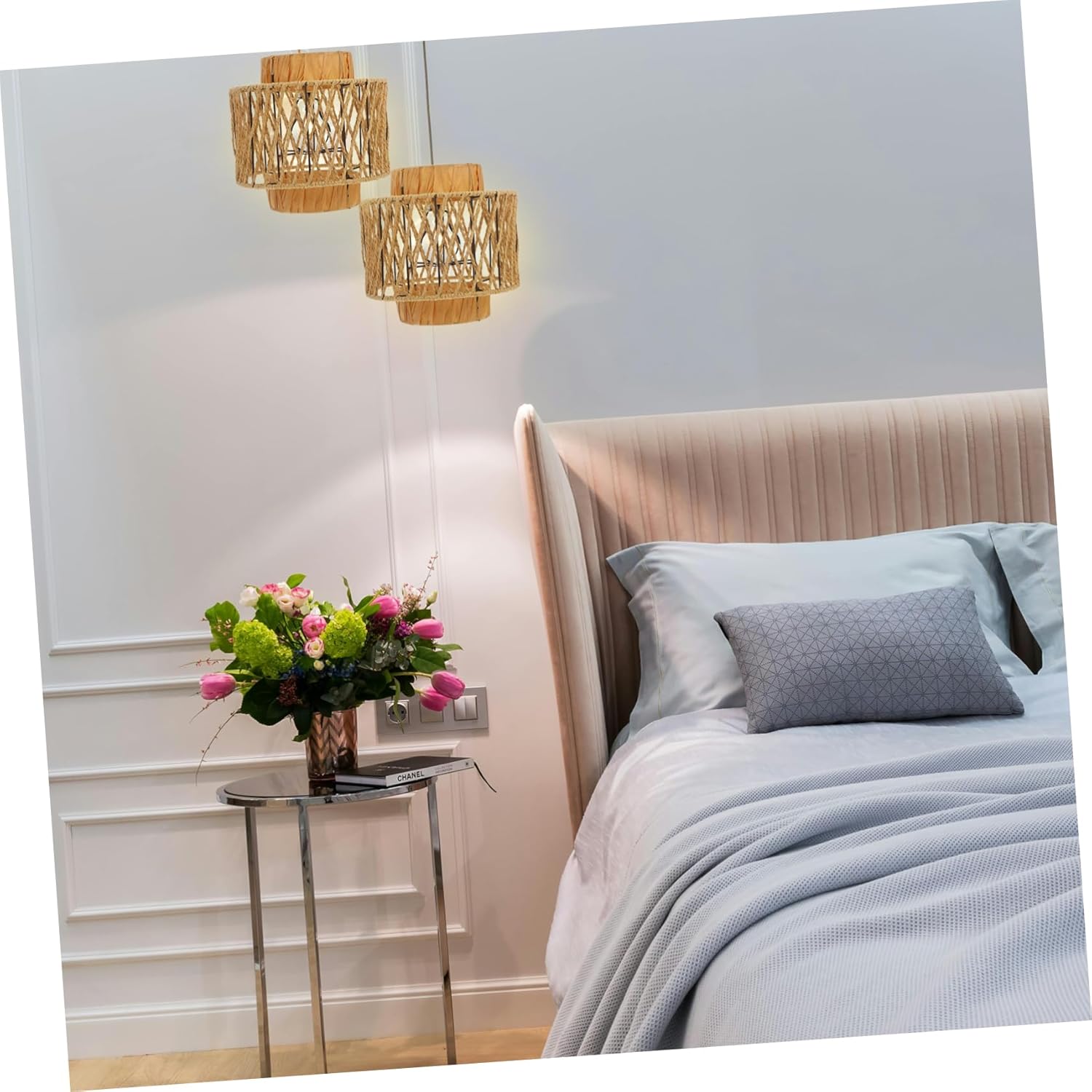 Lamp Shades for Lamps Soft Light Lampshade Ceiling Light Fixtures Bedroom Cafe Boho Decor