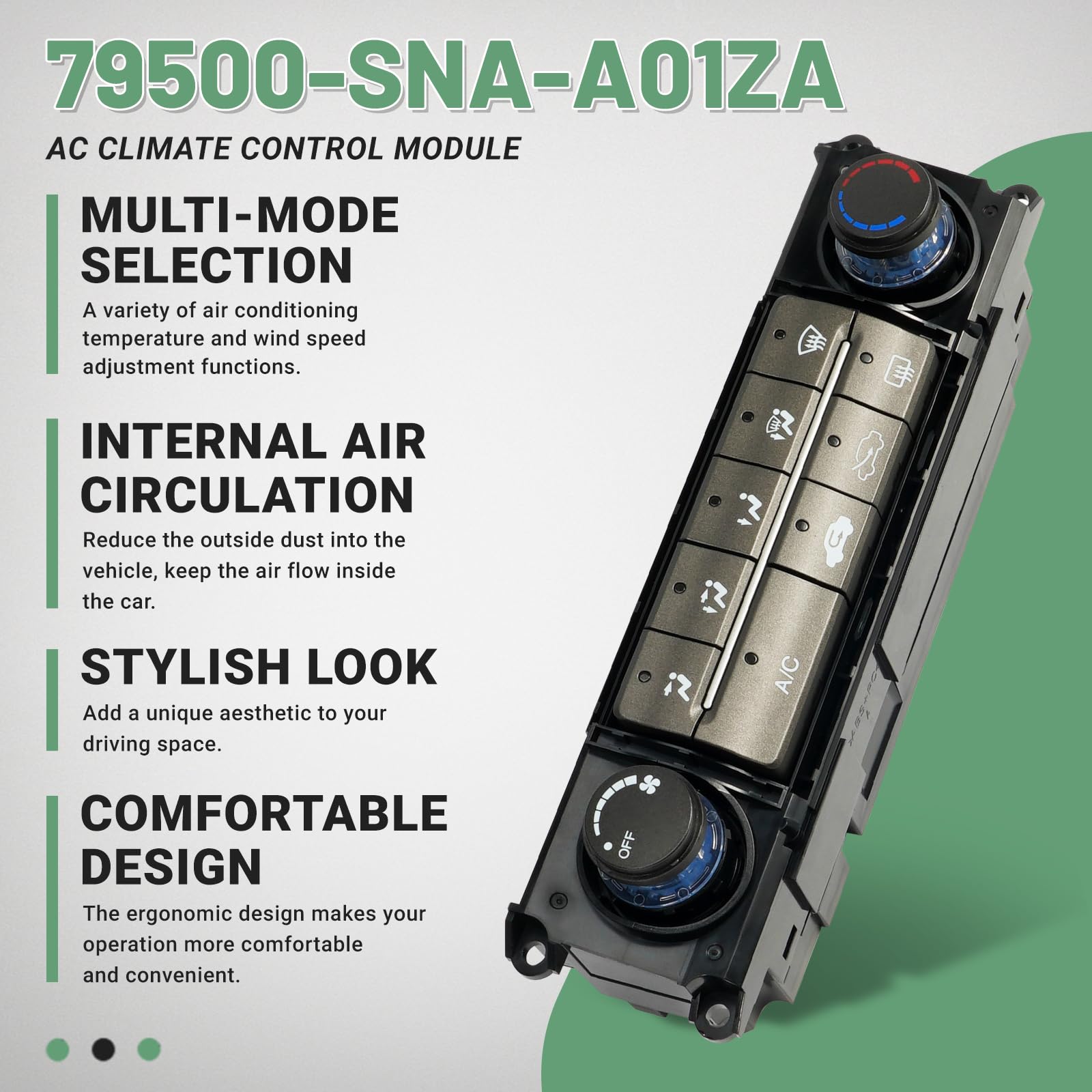 For 06-11 Eight Generations Compatible For Honda Civic FA1 Air