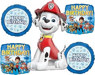 Anagram Marshall Birthday Party Supplies Pups on Patrol Balloon Bouquet Decorations