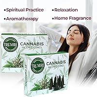 Vista 232 de TRUMIRI Copal Incense Cones - Total 20 Cone Incense - Dual Pack of 10 Insence Cones - Incense Cones Scented - Cone Incense Scents - Insense Cones