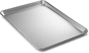 Bellemain Heavy Duty Aluminum Half Sheet Pan, 18" x 13" x 1"