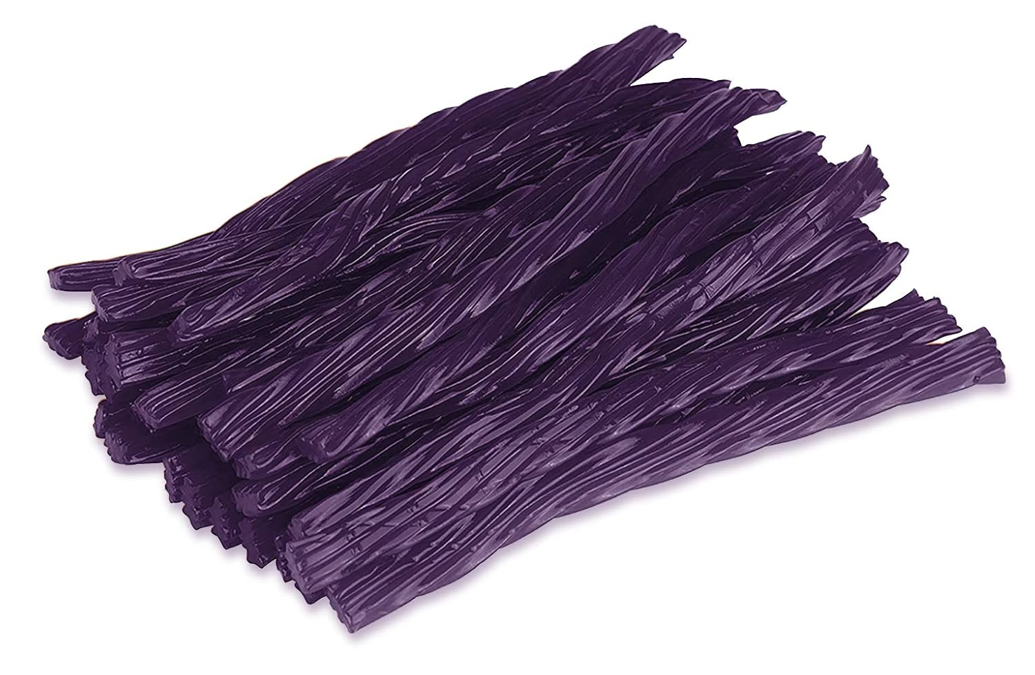 Happy Bites Grape Licorice Twists - Certified Kosher - Gourmet - Low Fat - Made with Real Fruit Juice - 1 Pound Bag (16 oz)