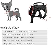 Vista 5 de Arnés táctico para perro, chaleco de entrenamiento al aire libre, chaleco militar K9 de patrulla para perro, arnés táctico ajustable para cachorros