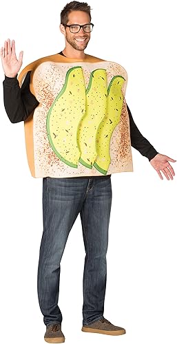 Miniatura 2 de Rasta Imposta Disfraz de tostada de aguacate para adultos, Varios