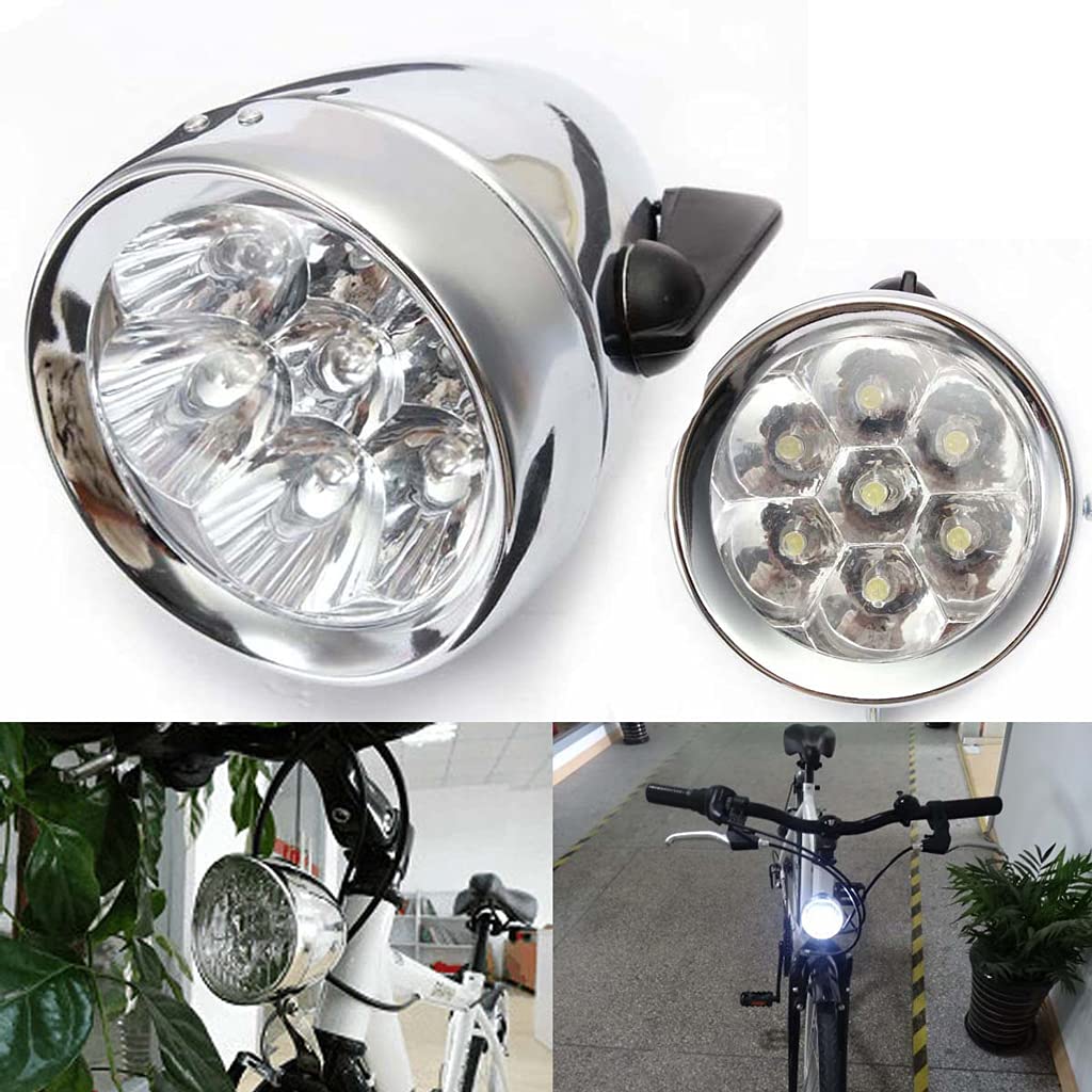 50年代フランス製自転車ランプ 50年代フランス製自転車ランプ レトロ 砲弾型 自転車用 おしゃれ LED