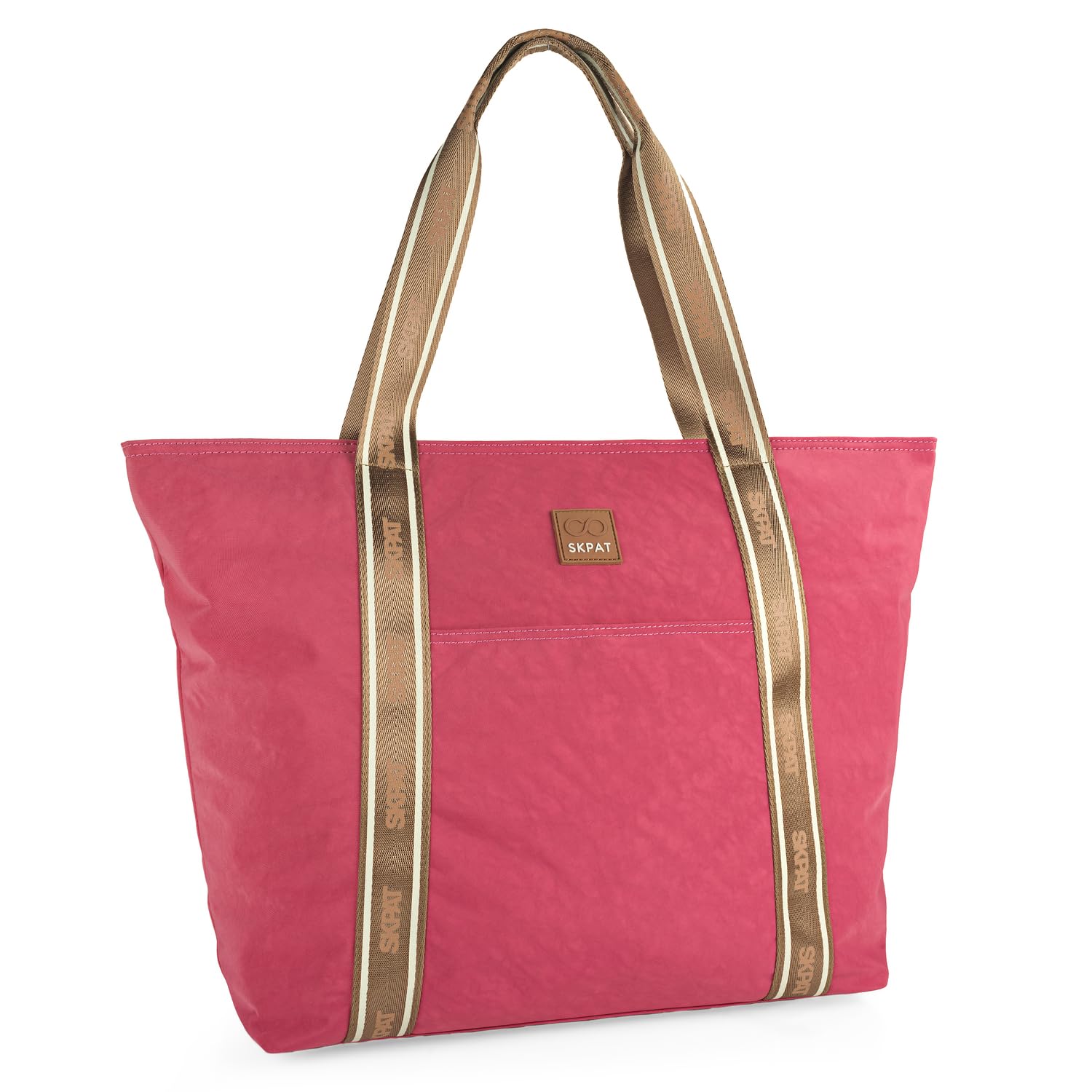SKPAT Bolsa Playa - Bolsas de Playa Grandes - Bolsas de Playa de Marca - Bolsa de Playa con Cemallera - Bolso de Playa de Moda 601403