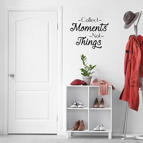 Miniatura 2 de Calcomanía de vinilo para pared, colección de momentos no cosas, 19 x 23 pulgadas, decoración positiva para oficina, sala de estar, dormitorio,
