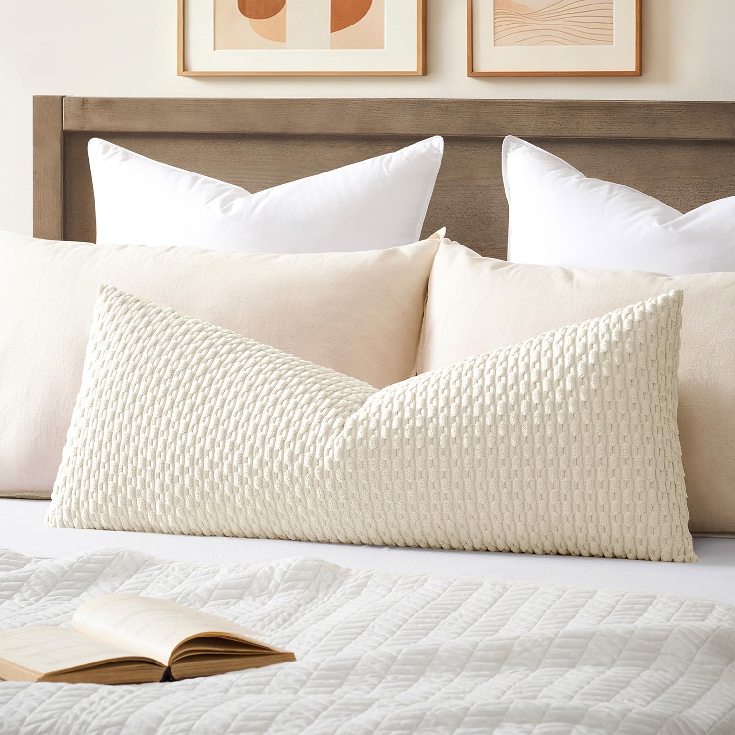 Kevin Textile Corduroy Lumbar Pillow Cover