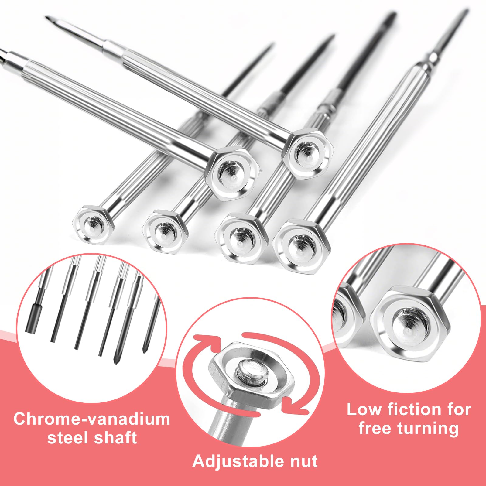 16-delige mini-schroevendraaierset, kleine brillenreparatieset