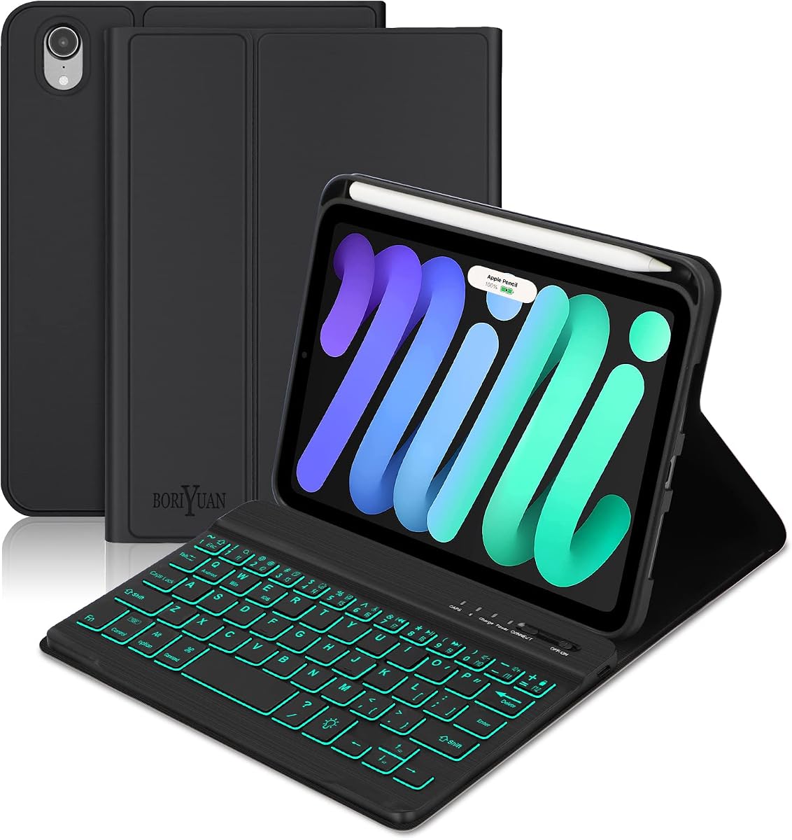 iPad mini 7th Gen 2024 (A17 Pro) & iPad mini 6 Keyboard Case 2021