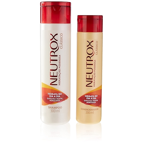 NEUTROX Kit Shampoo 300 ml +Condicionador 200 mlClássico NEUTROX Kit Shampoo 300 ml +Condicionador 200 mlClássico