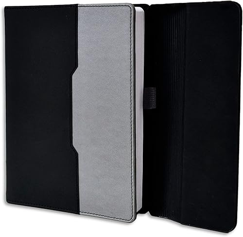 Miniatura 2 de Plan.A.Day Agenda de oficina de lujo para hombres y mujeres, 288 páginas, planificador de papel grueso de 3.17 ozm, diario de escritura de cuero