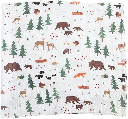 Miniatura 3 de Red Rovr Manta para envolver de muselina de algodón orgánico 100% certificado, manta de recepción para recién nacido, envoltura para bebé, niño,