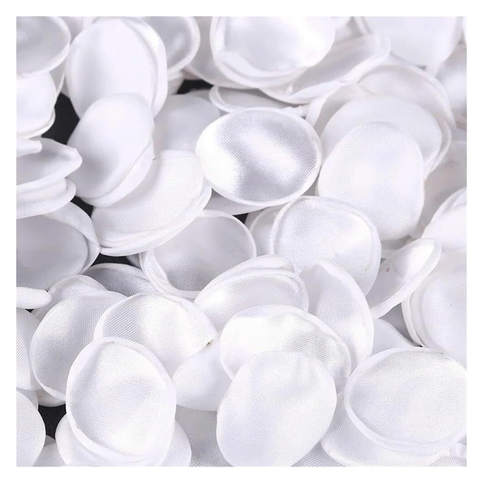 CYJAZNHH Artificial Silk Rose Petals Multicolor 5cm X 5cm 100-300 Pcs(Wit,100pcs)