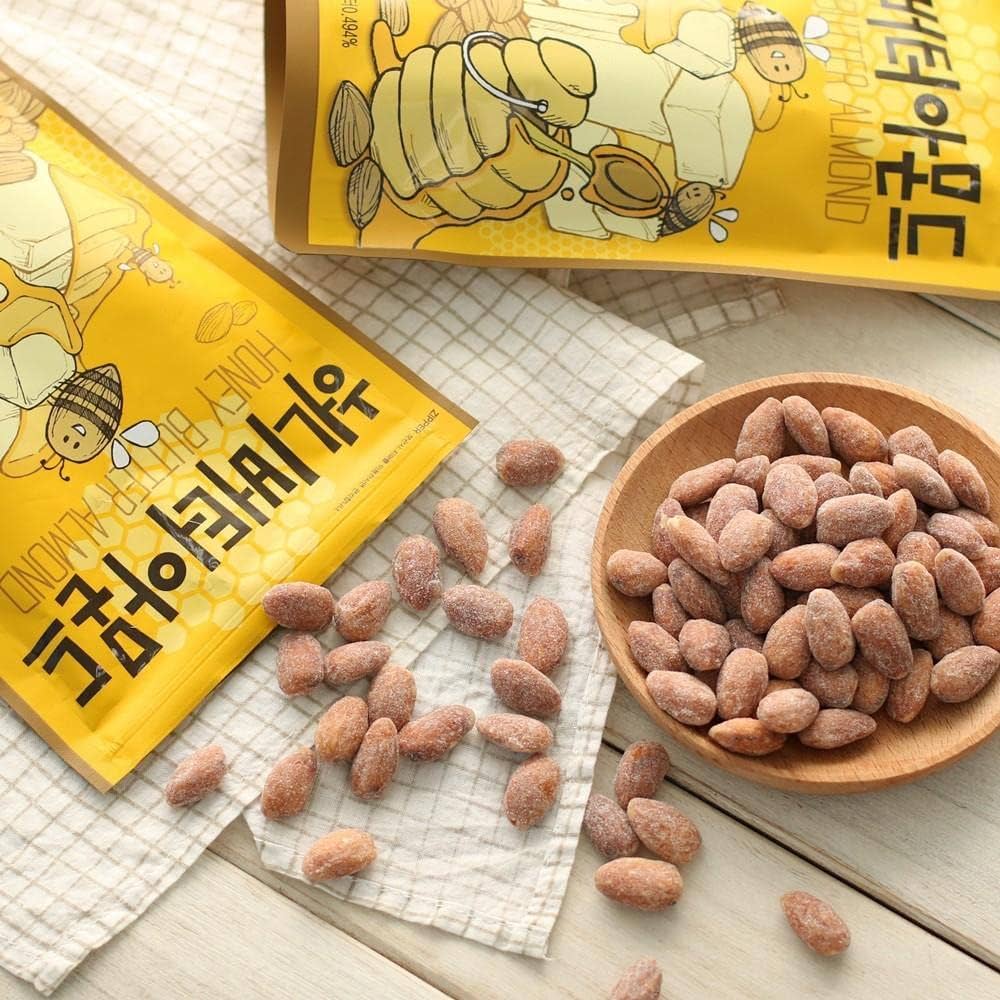 Amazon.co.jp: Tom's Farm 韓国のハニーバターアーモンドナッツ