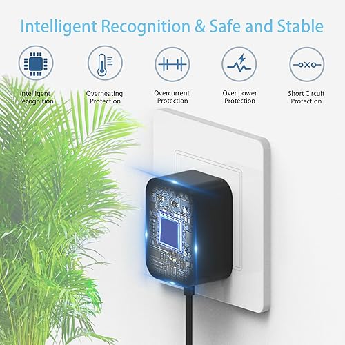 Miniatura 2 de Cargador de borrador de manchas de mascotas para Bissell Cable de alimentación de repuesto 2846 2837 2842 2877 1624554 Adaptador de CA portátil