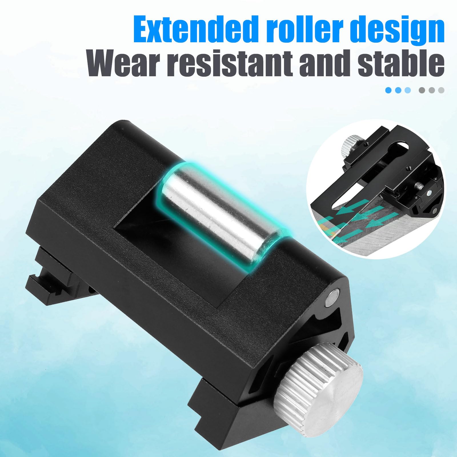 Honing Guide Tool, Sharpening Holder of Whetstone for Woodworking Chisels and Planes, Chisel Sharpening Jig Tool Fixation