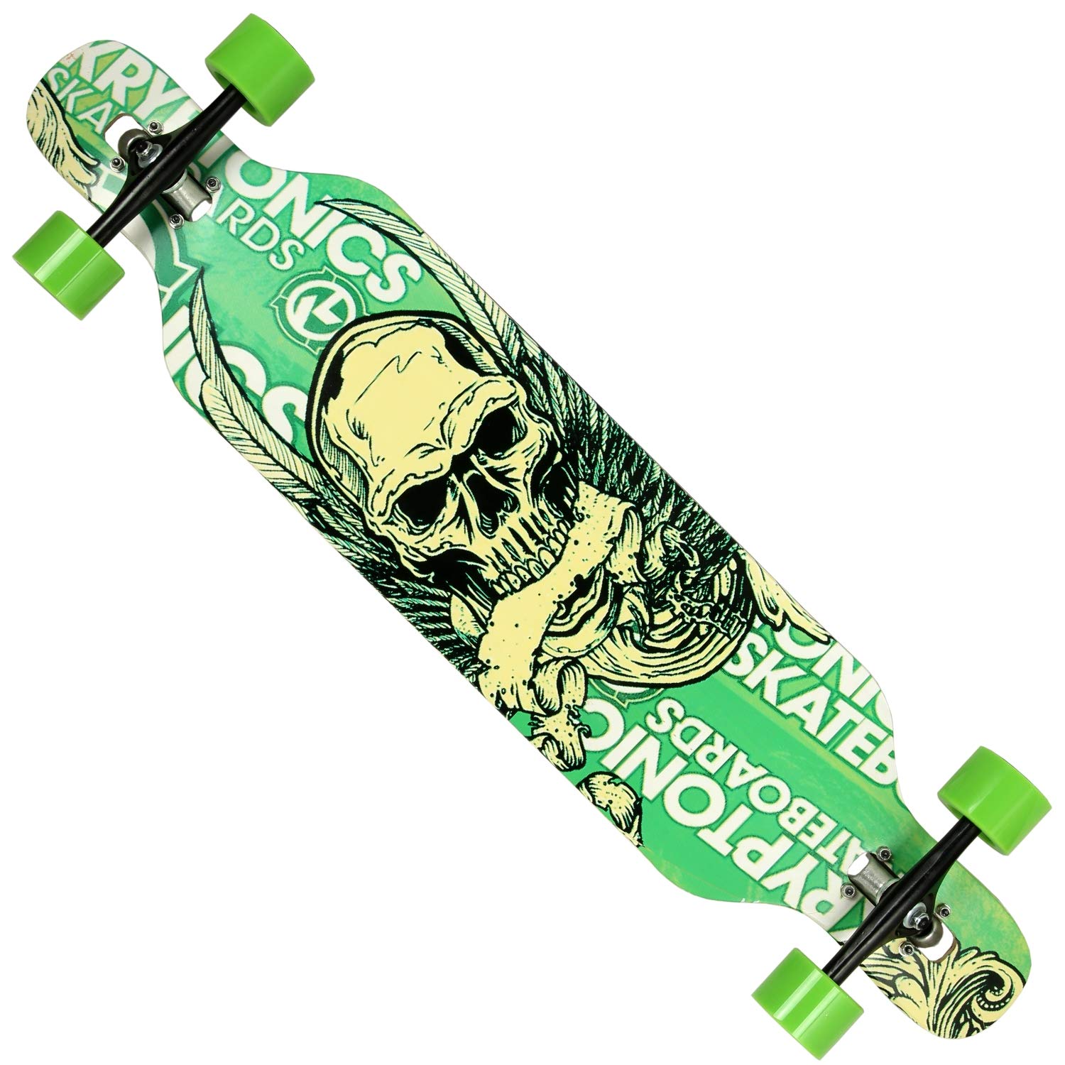 Flex2 Longboard Camber Vert Jusqu'à 84 kg
