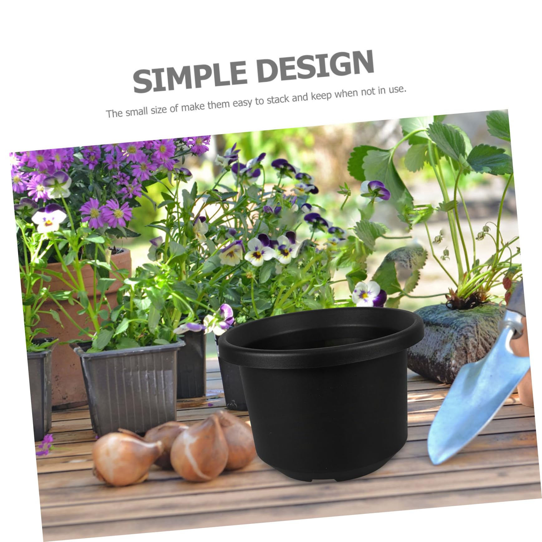 Amazon.com : Abaodam Airy Succulent Plant Pot Large Flower Pot Root Control  Plastic Planter : Patio, Lawn & Garden