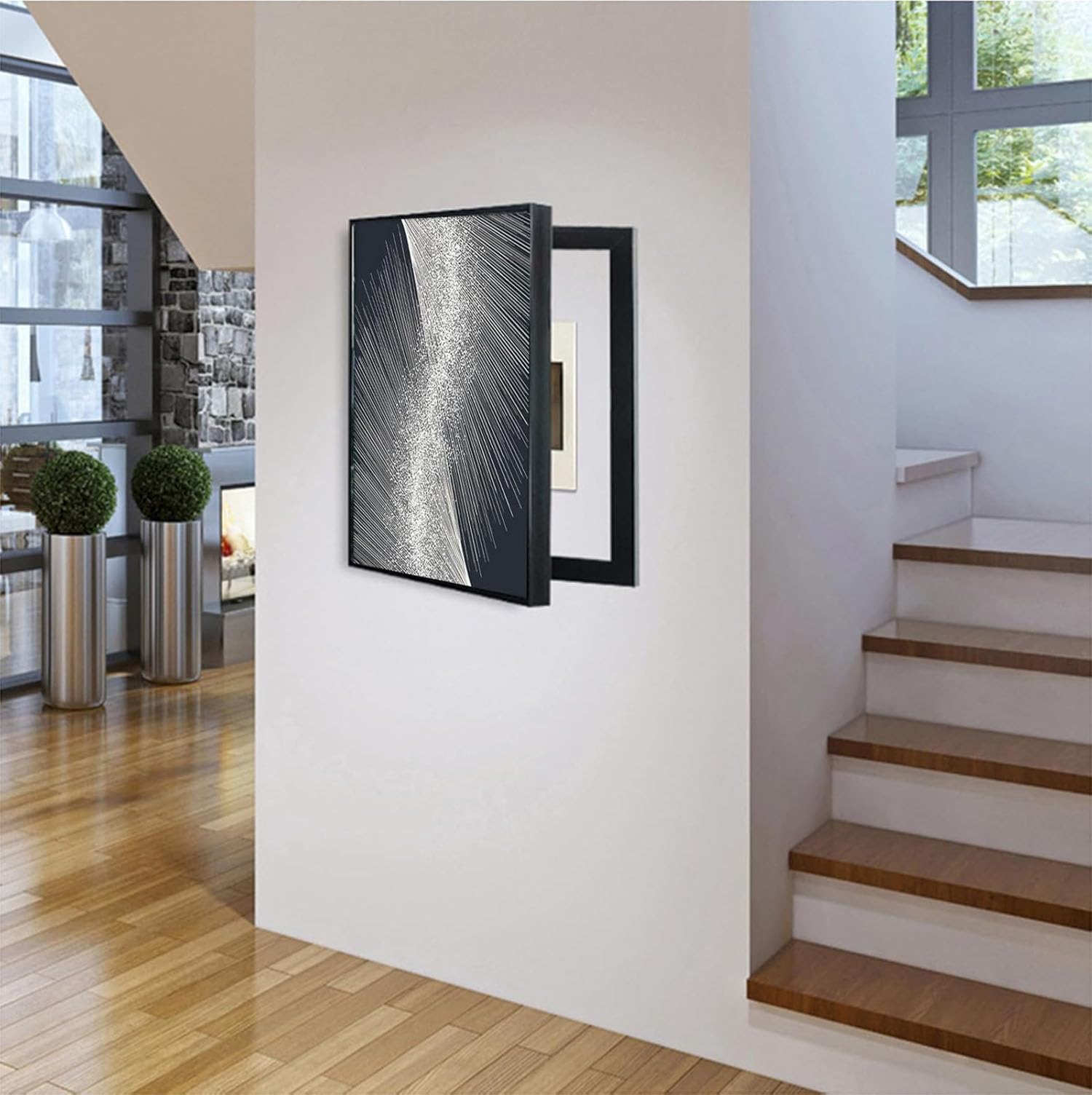 Copri Quadro Elettrico Copertura Decorativa Copertura Decorativa Moderna Scatola Quadro Copri Quadro Elettrico Coperchio Contatore Decorativo,09,40 * 50CM
