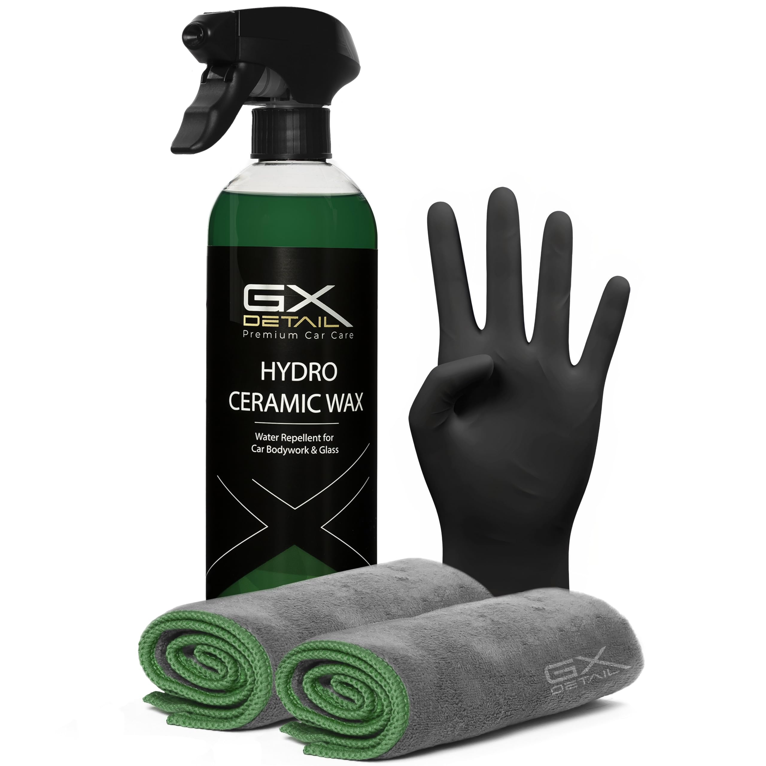H2O Repellent - GxDetail - Ceramiczna ochrona nadwozia - Odstraszacz wody i kurzu… (500 ml.)