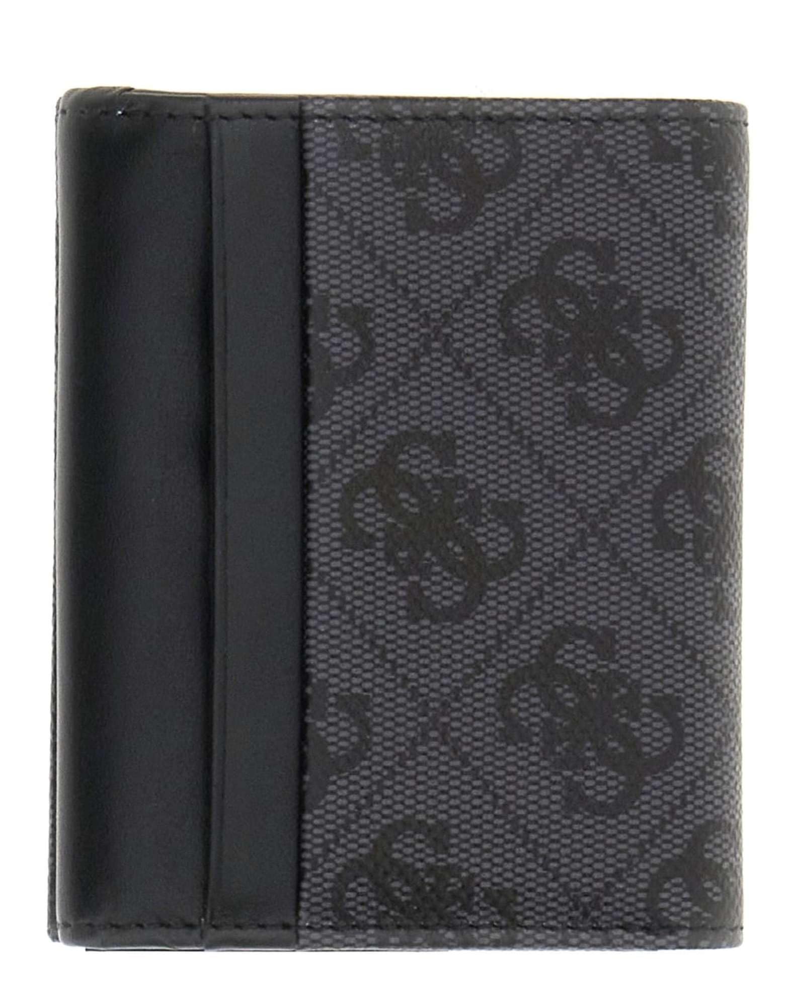 GUESS Saffiano Coal/Black Logo GS26GU14 SMVELEA04 portfel