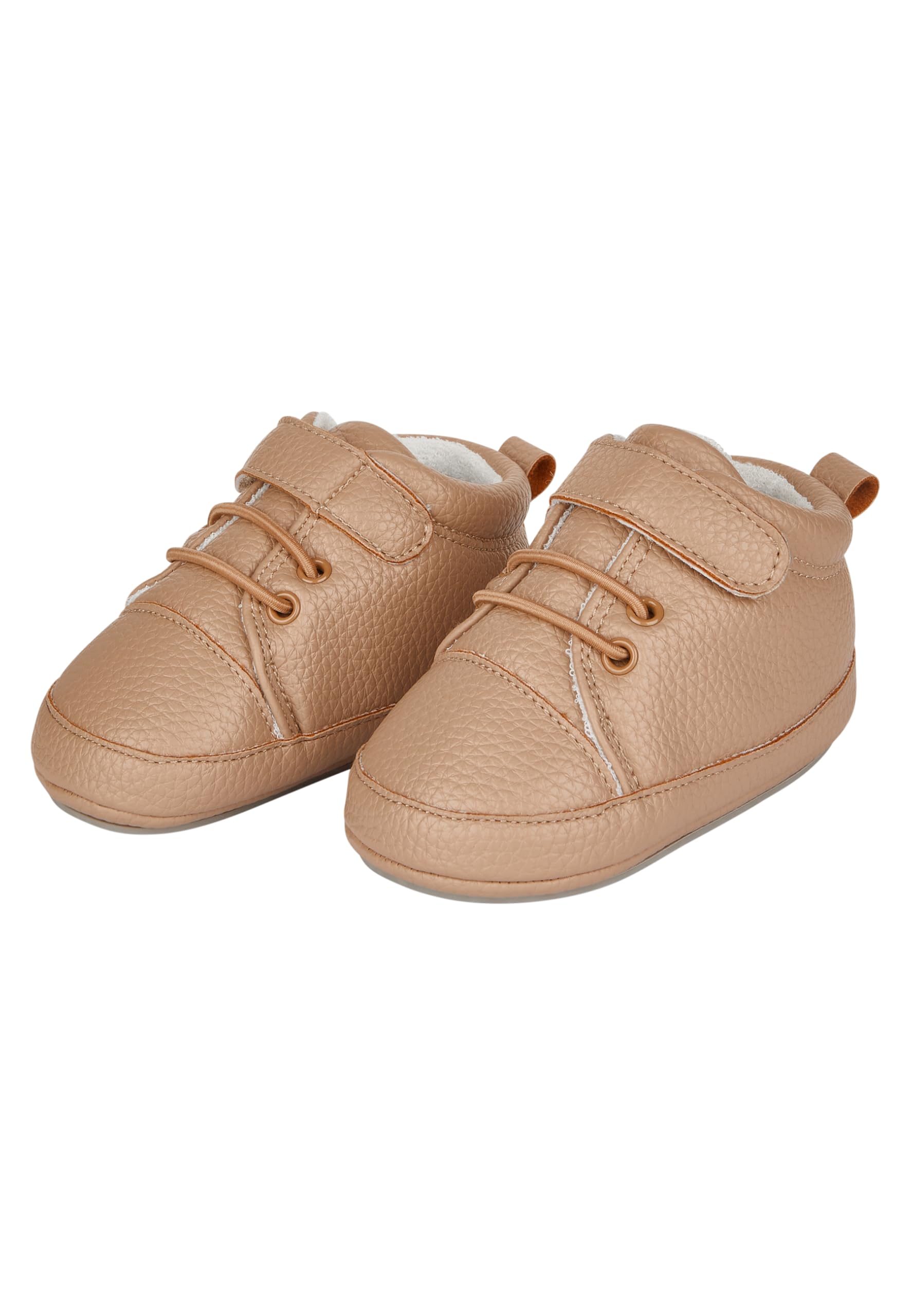 Sterntaler Unisex Baby Shoes Plain Slippers, beige, 0.5 UK Child