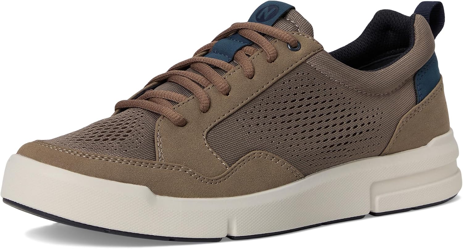 Nunn Bush KORE City Rally Oxford Mesh Athletic Style Moccasin Toe U-Bal Lightweight Lace-Up