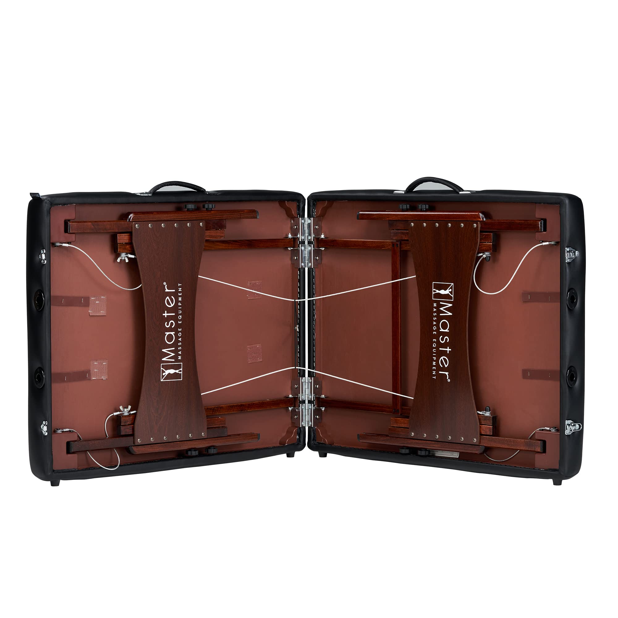 Master Massage Del Ray Mobil Massageliege Kosmetikliege Therapiebett Massagebank Klappbar Holz 76cm Schwarz