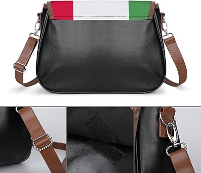 Amazon | ショルダーバッグ イタリア国旗 ワンショルダーバッグ