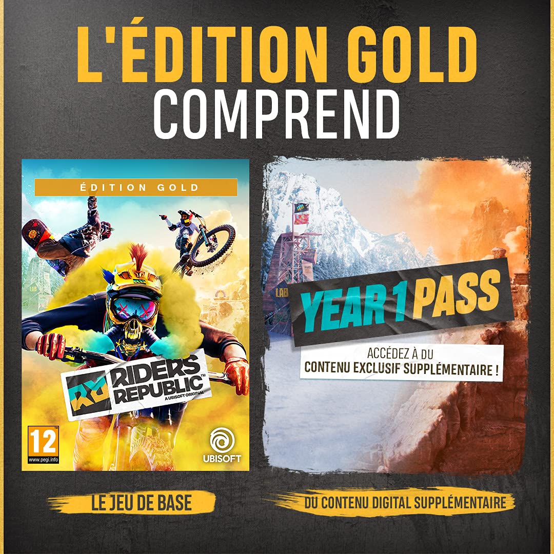 UBI SOFT FRANCE RIDERS REPUBLIC ED.GOLD XONE VF