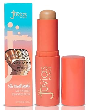 كريم أساس Juvias Place Shade Stick، كونسيلر، كونتور، بليز، متوسط مع لون محايد، 0.34 أونصة
