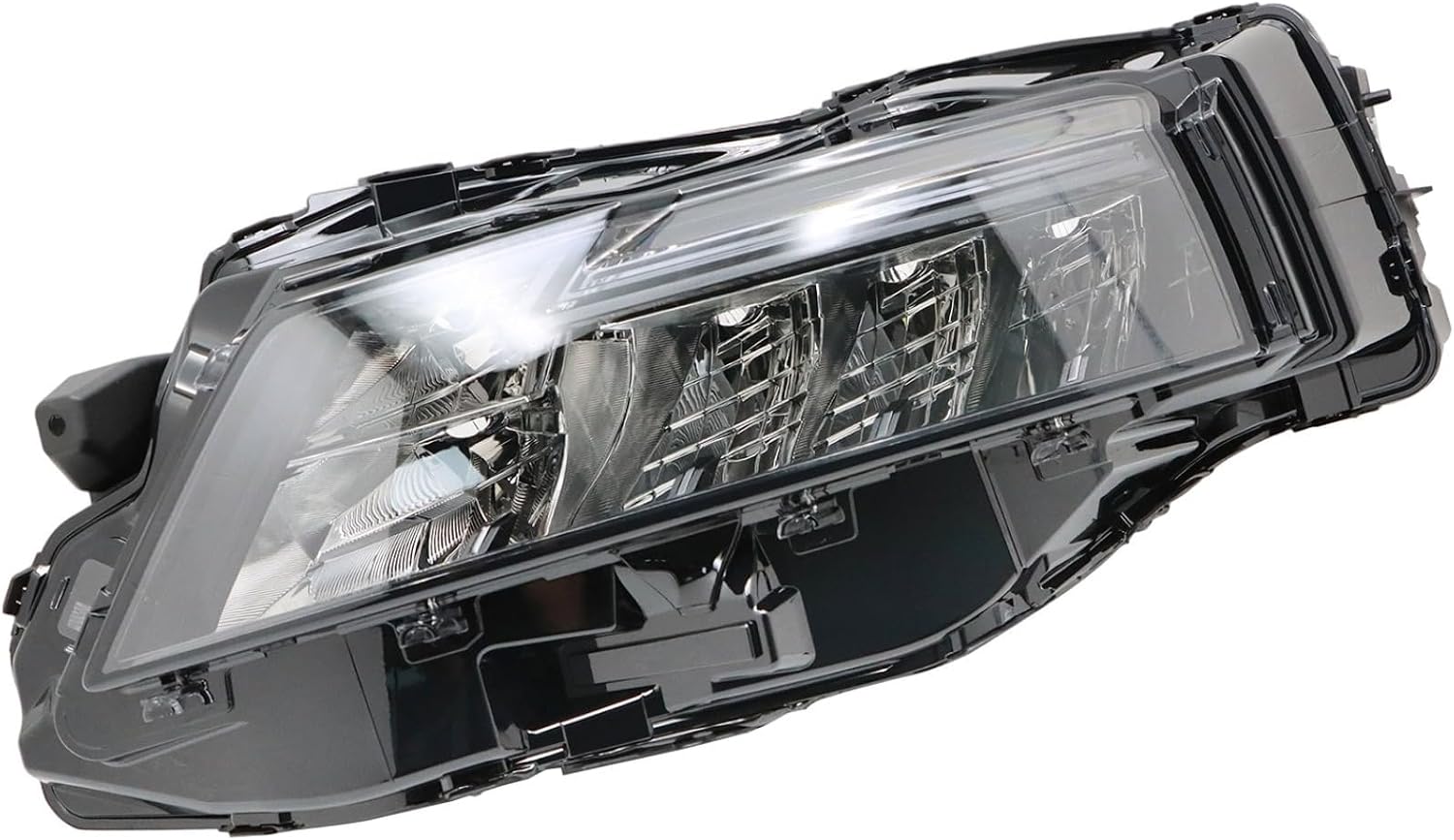 FZJDSD LED Headlight Assembly Compatible with Nissan Rogue S 2021-2025 Left Driver Side Black Housing 260606RR6A 260106RR6A NI2502287