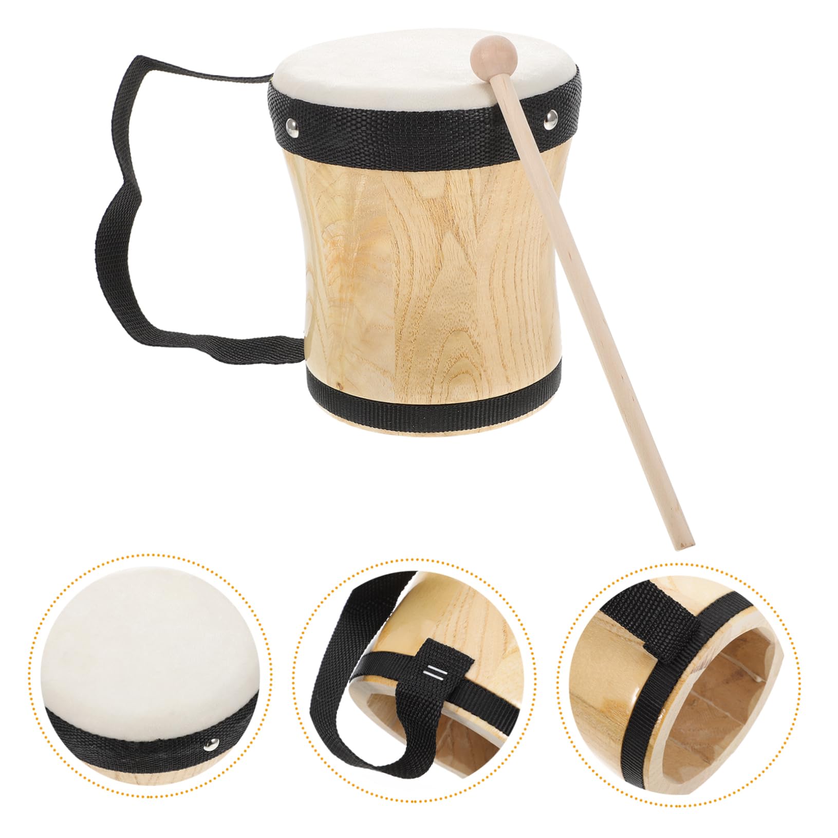 Instrumento de Percusión Infantil Mano Compacto y Ligero para Educación Musical Niñas Diseño Duradero con Pulsera para Fácil y Aprendizaje