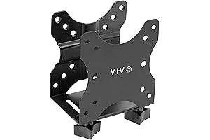 VIVO Computer Mount Bracket: Optimize Workspace with Under-Desk Elegance