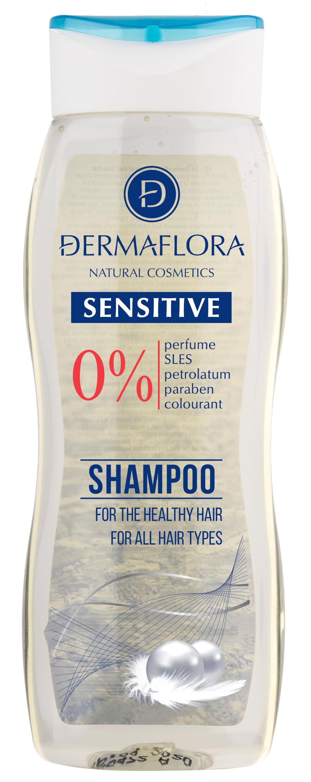 Dermaflora Sensitive with MSM Shampoo - 250ml, Clear, 250 ml (Pack of 1)